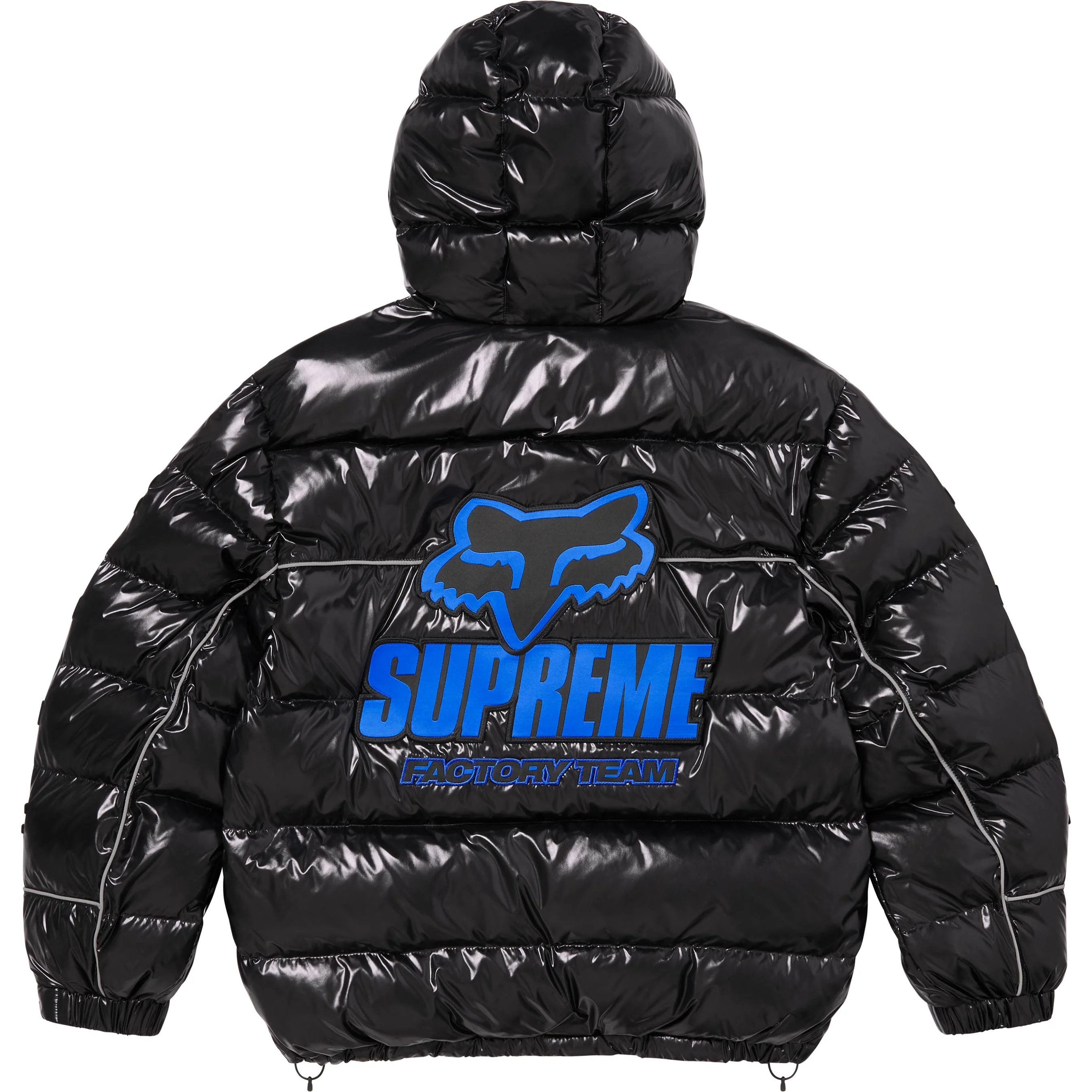 Supreme®/Fox Racing® Shiny Down Puffer Jacket view 6